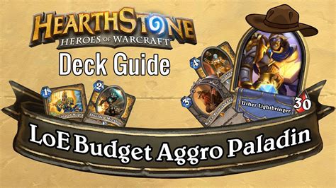 hearthstone wild paladin decks